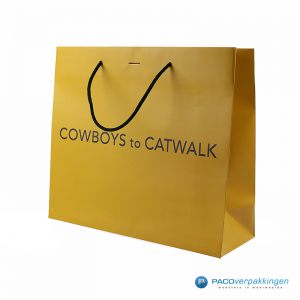 Luxe papieren draagtassen - Cowboys to Catwalk